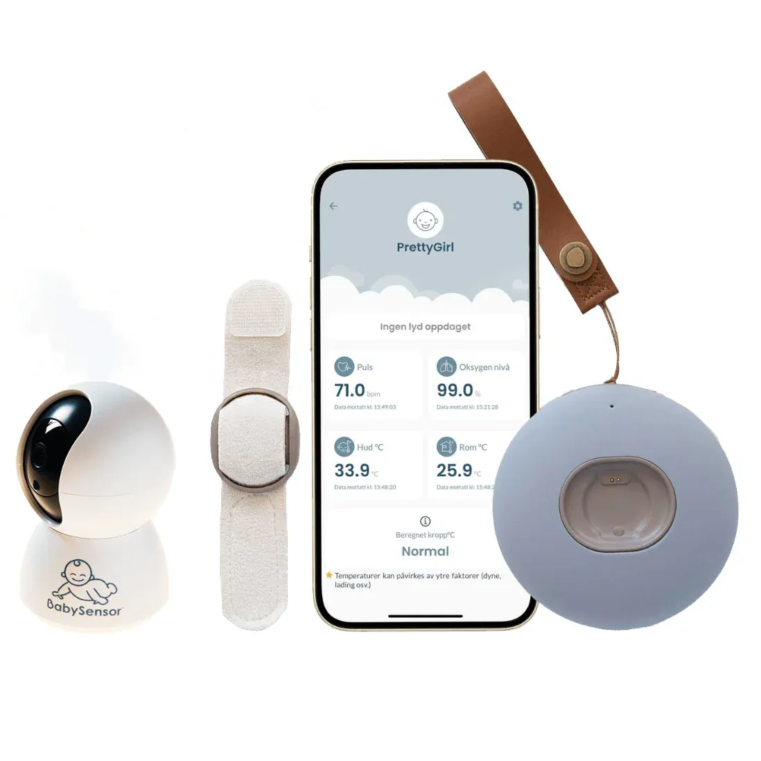 Test av BabySensor - Babycall