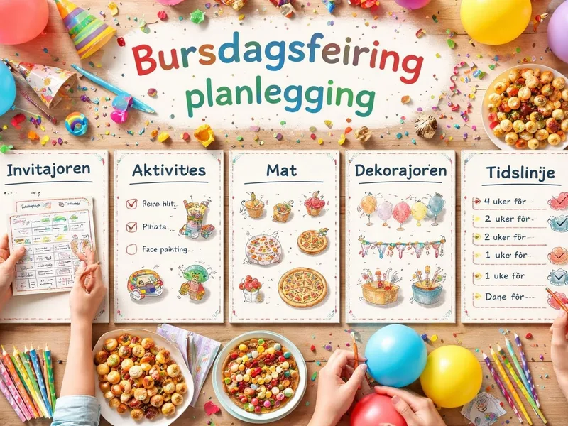 Sånn fikser du barnebursdagen uten å gå fra vettet