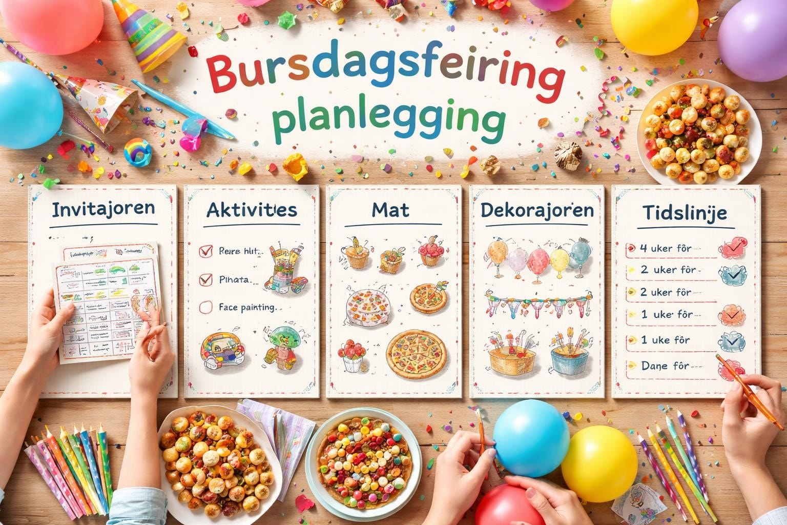 Sånn fikser du barnebursdagen uten å gå fra vettet
