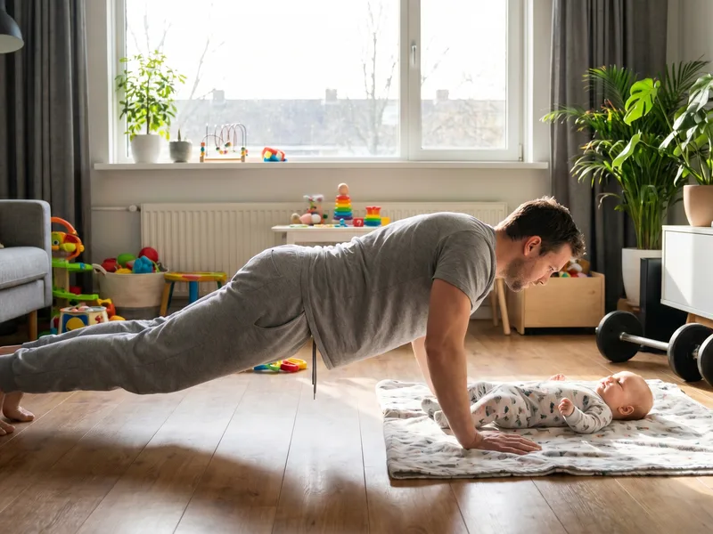 Farvel til pappakroppen? Slik får du trent når du knapt har tid til å dusje