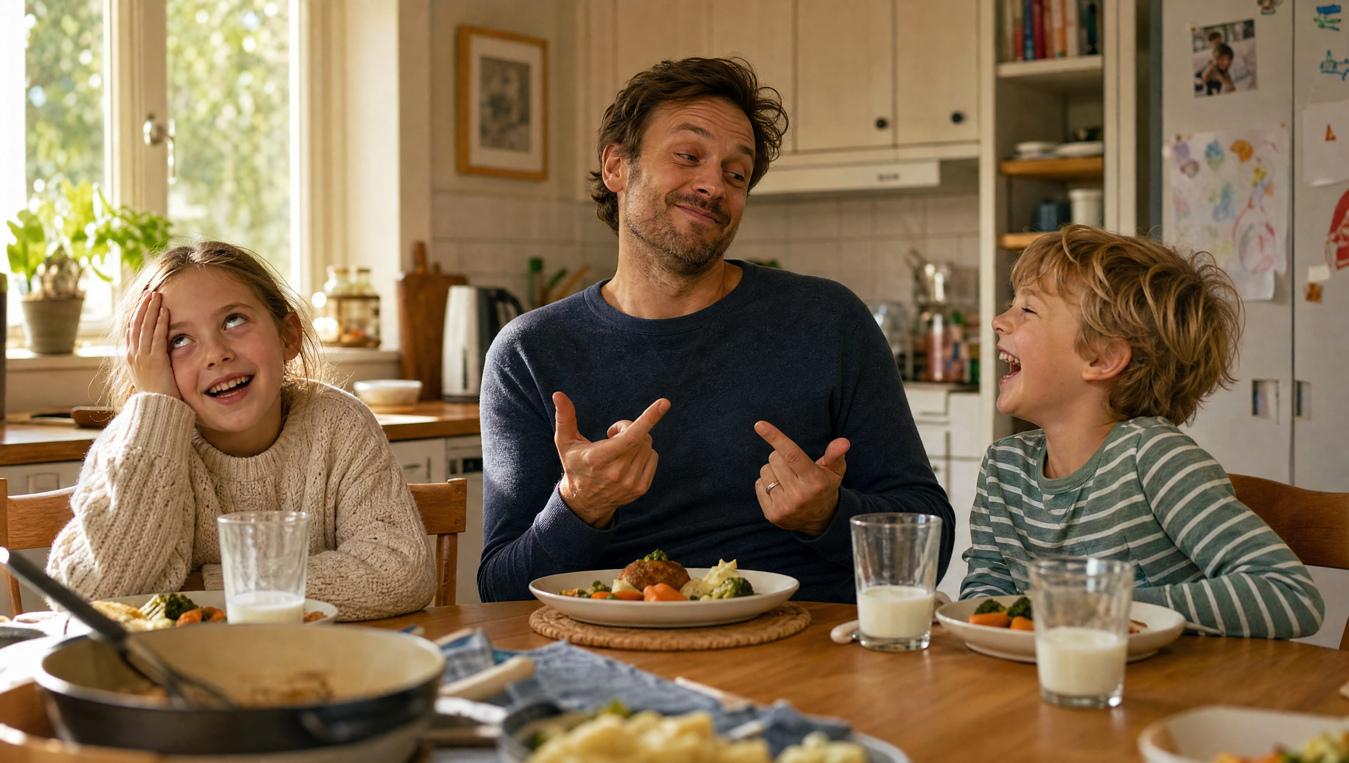 Pappahumor: en hyllest til de dårlige vitsene