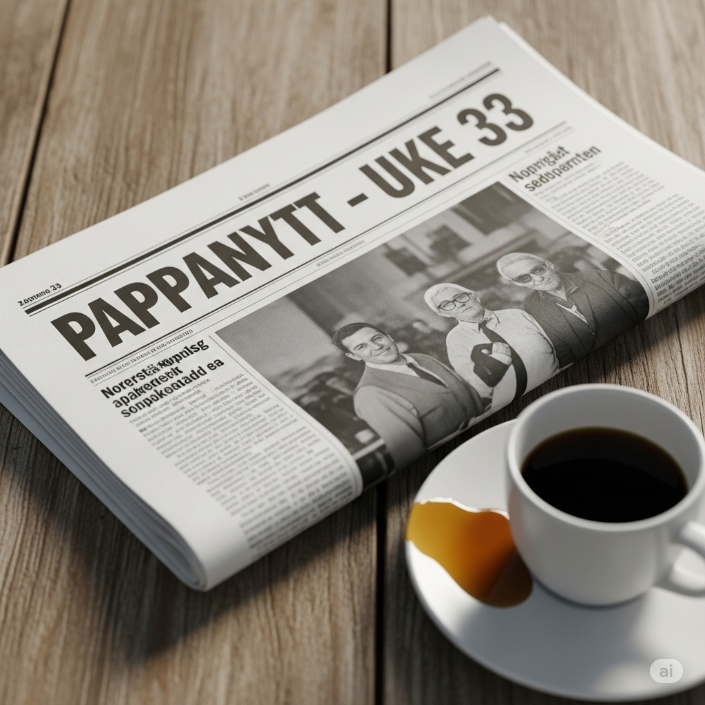 Pappanytt - Uke 33
