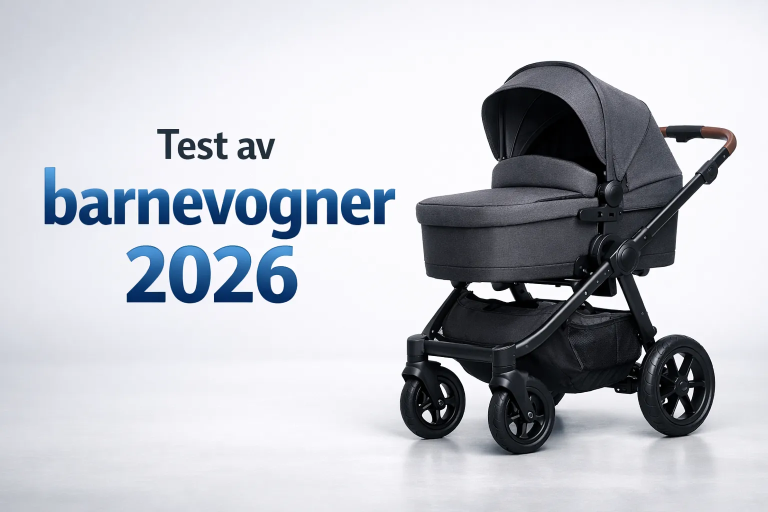 Vi har testet sju barnevogner: Dette tåler norsk vinter