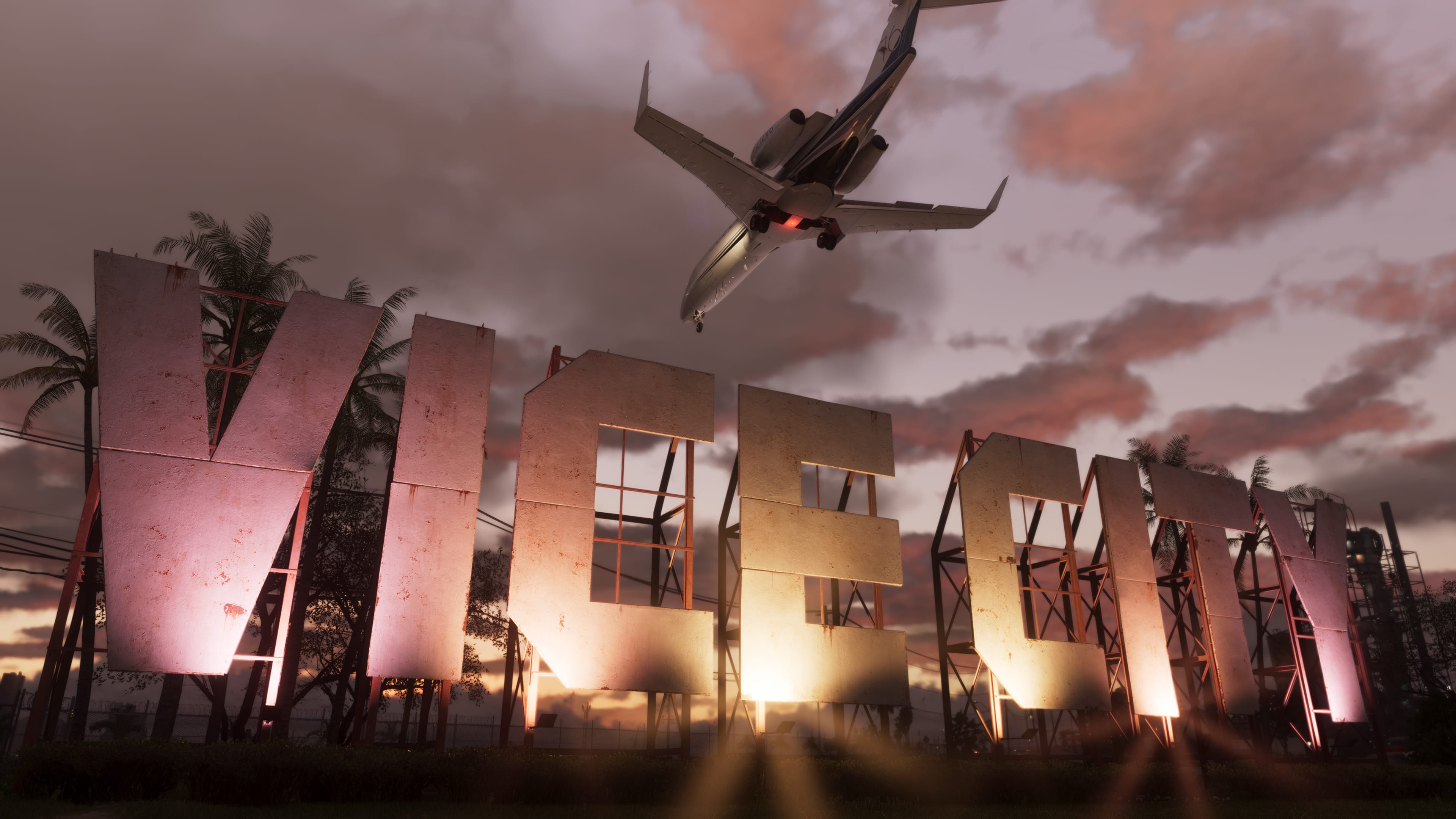 Neonlysene i Vice City i Grand Theft Auto 6